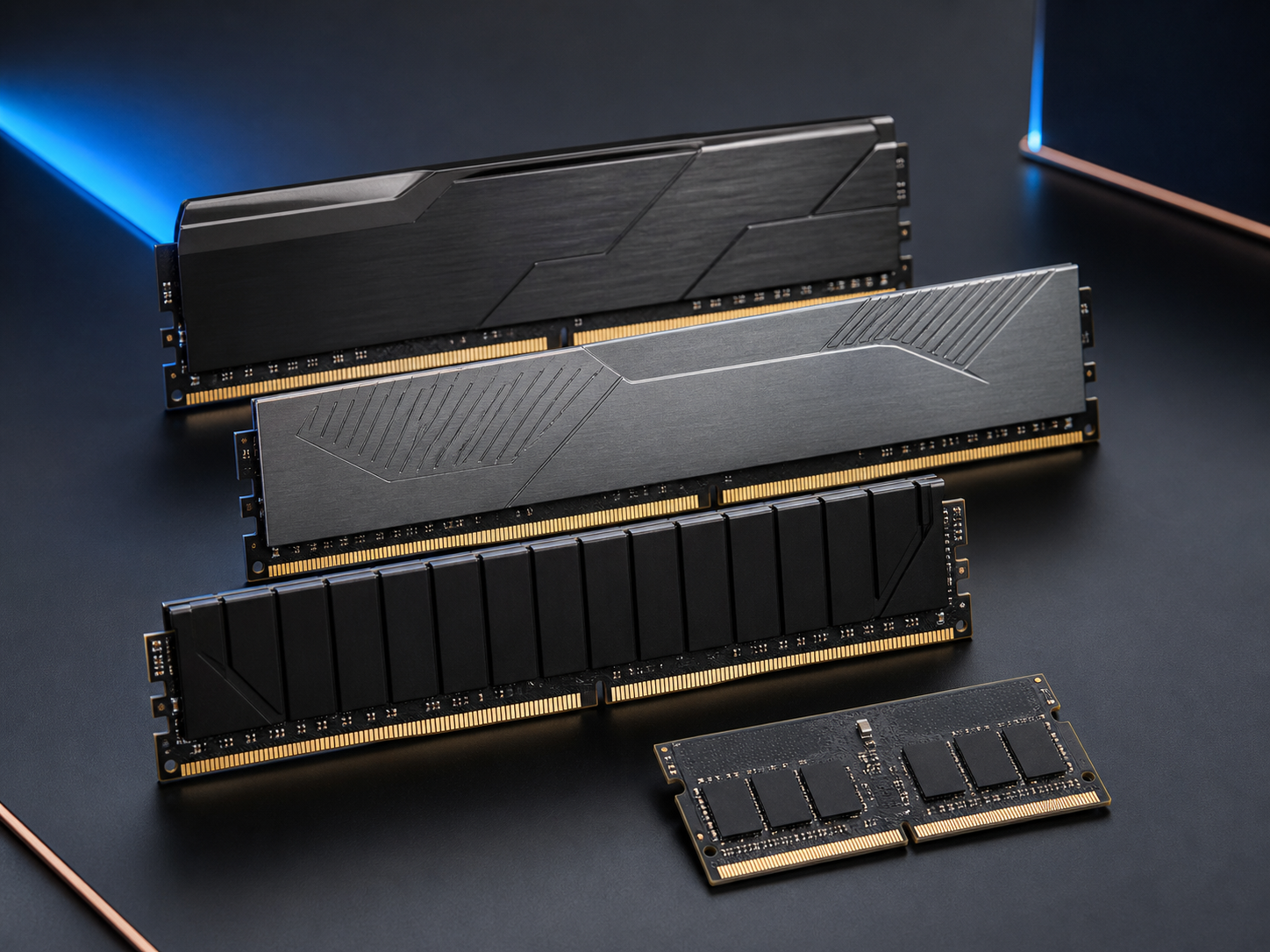 Desktop RAM modules and laptop memory module